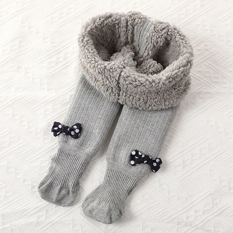 Pantimedias de oto&ntilde;o e invierno para ni&ntilde;os, medias gruesas para ni&ntilde;as, Ropa para Ni&ntilde;as, calcetines de fondo para ni&ntilde;os de 0 a 8 a&ntilde;os-0