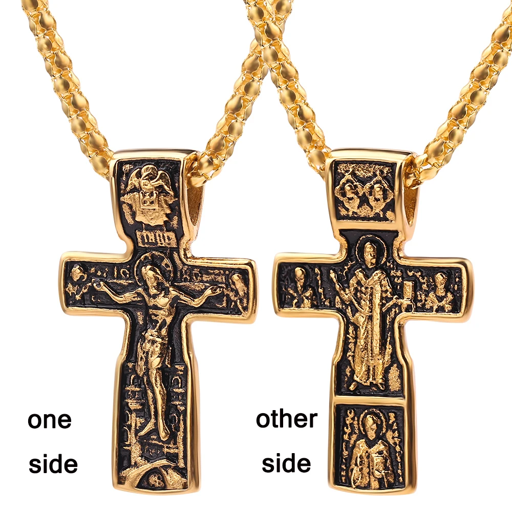 Религиозная Подвеска &quotИисус&quot крест ожерелье для мужчин женщин Новая мода