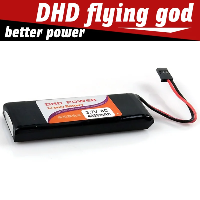DHD flying god 2000 mah 8 c 3 7 V 1 s 4000 литиевая батарея день Электрический пульт