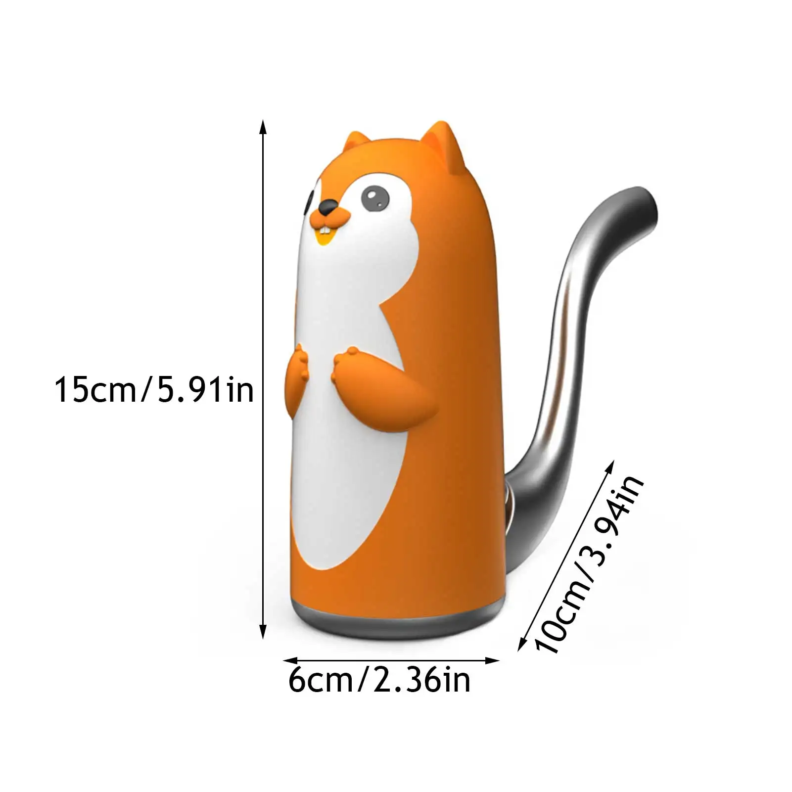 

Cute Cartoon Squirrel Shape Nut Cracker Wearable Multifunctional Kitchen Opener Tool Ergonomic Design Shelling Nuts