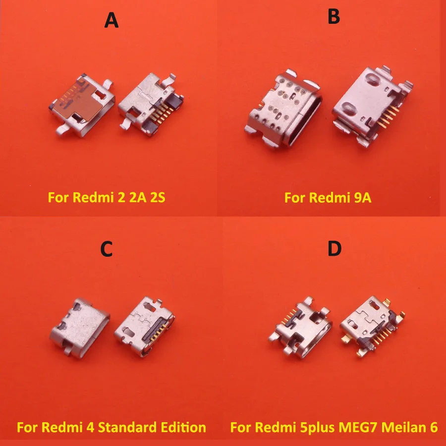 Зарядное устройство Micro Usb 10 шт. разъем для подключения док-станции Xiaomi Redmi 9A Hongmi 2 2A