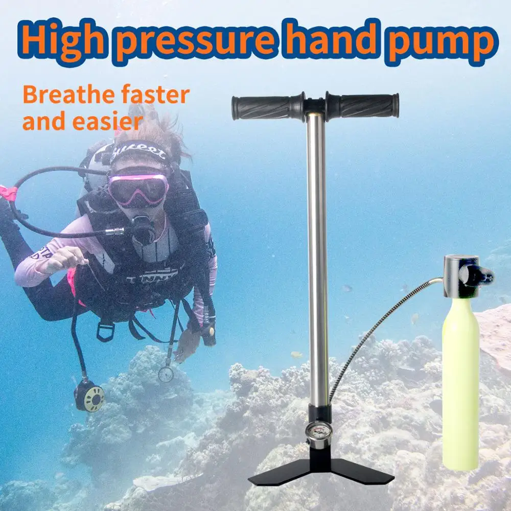 Ручной насос высокого давления трехступенчатый пневматического пистолета PCP