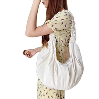 new season fashion ruched messenger bag women sling bags ladies bag tote large travel bags summer beach shoulder bags