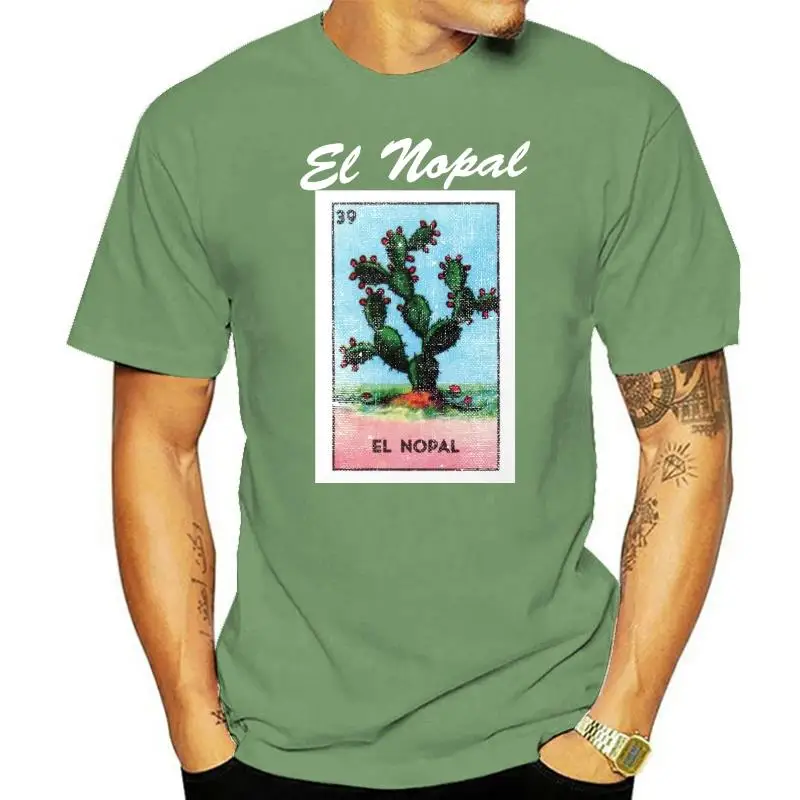 

El Nopal Lottery T-Shirts Loteria T-Shirts Mexican T-Shirts - Gifts (MXTS328E)