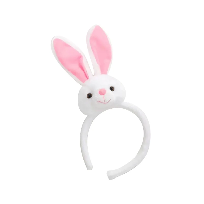 

Korean Immortal Online Influencer Plush Rabbit Temperament Headband Female Cute Face Wash Simple Headband Mori Girl Hair