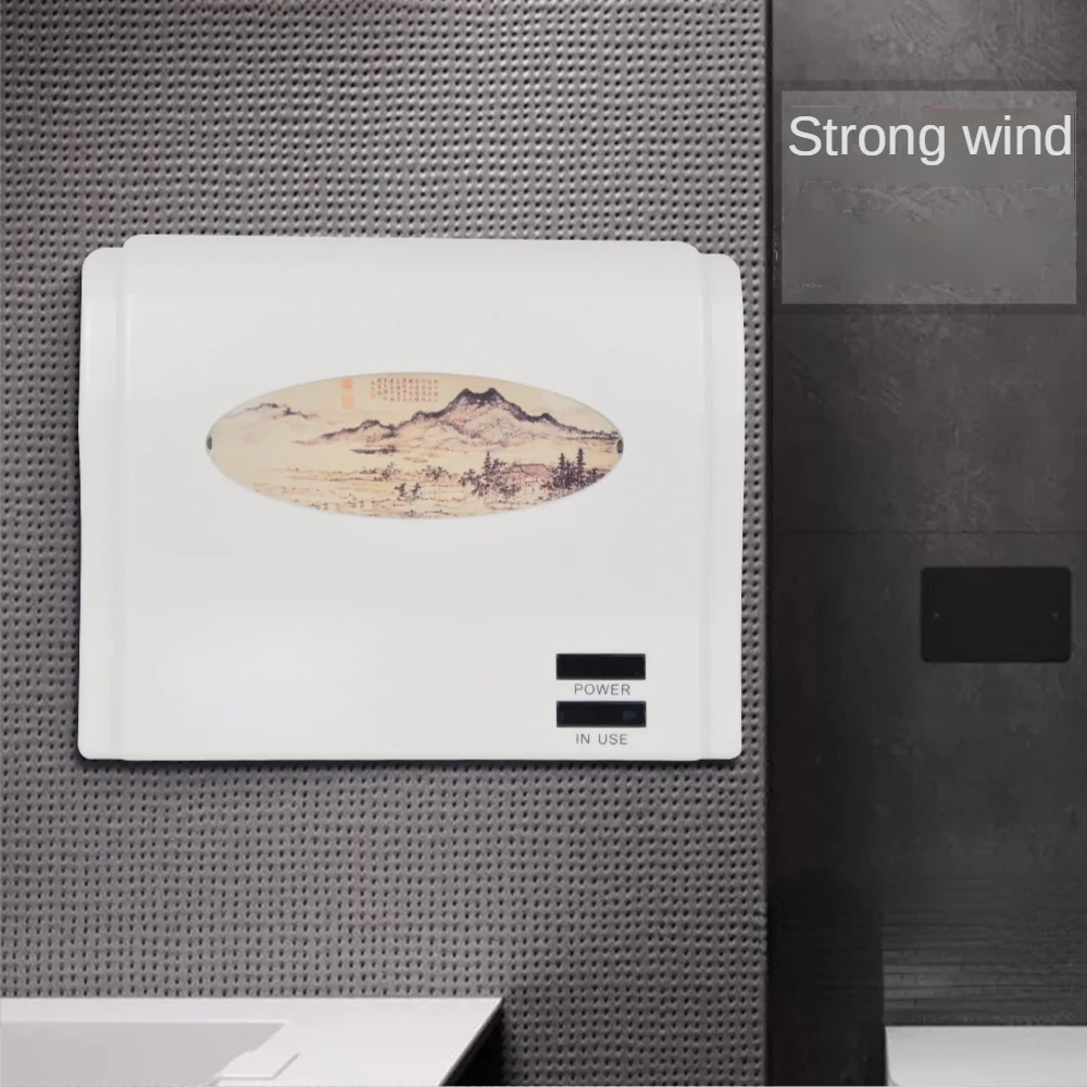 

Commercial Electric 220V Hand Dryers 1650W Speed Professional ABS Automatic Hand Drier for Hospital Household Toilet Bathroom