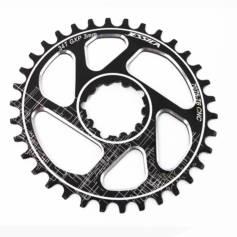 GXP велосипед Fixed фиксированная передача смещение 3 мм узкий широкий MTB цепь 32T 34T 36 38T Fit XX1 X9 XO X01 BB30 велосипедный Кривошип