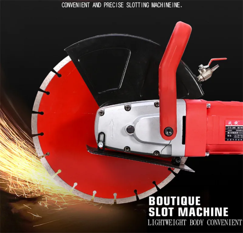 12 дюймовый электрический автомат для резки просечки пазов и стены долбежные