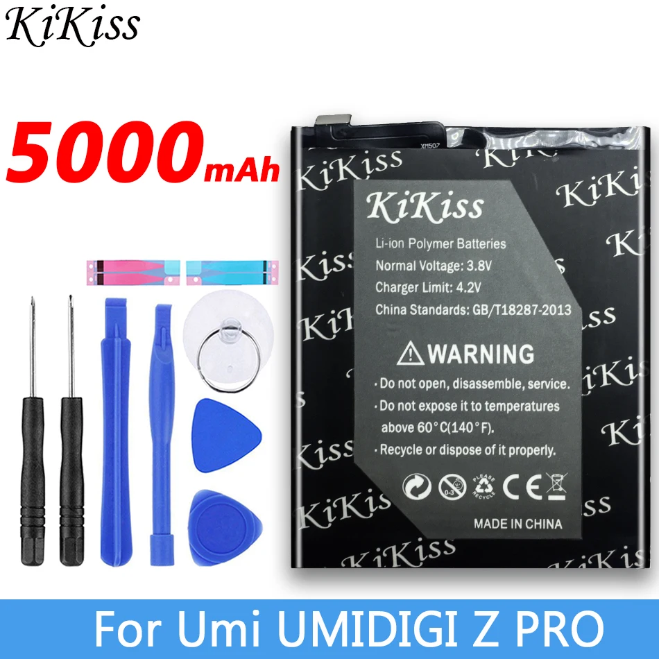 5000 мАч для Umi UMIDIGI Z PRO батарея сотового телефона большая мощность PRO|Аккумуляторы