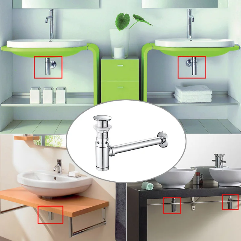 Сифон сливная бутылка ловушка дезодорант Тип Раковина труба слива воды дренаж