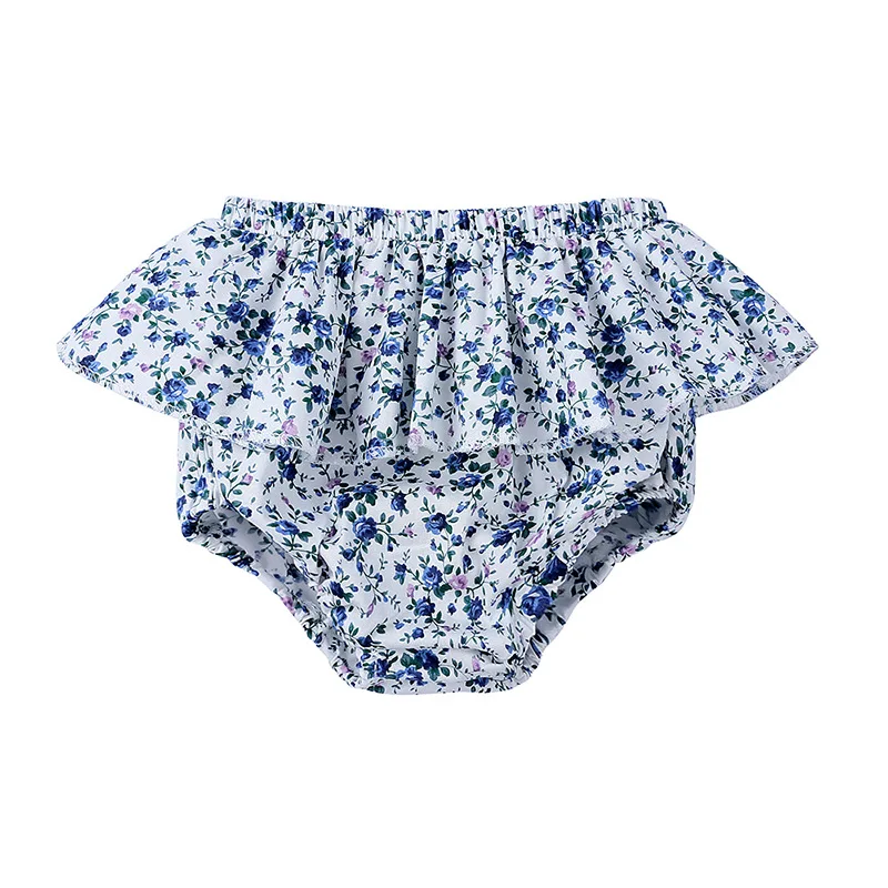 0-6Y Summer Baby Girls Ruffle Shorts Newborn Boys Fold Bloomers Lace Triangle Toddler Trousers PP Pants | Детская одежда и обувь