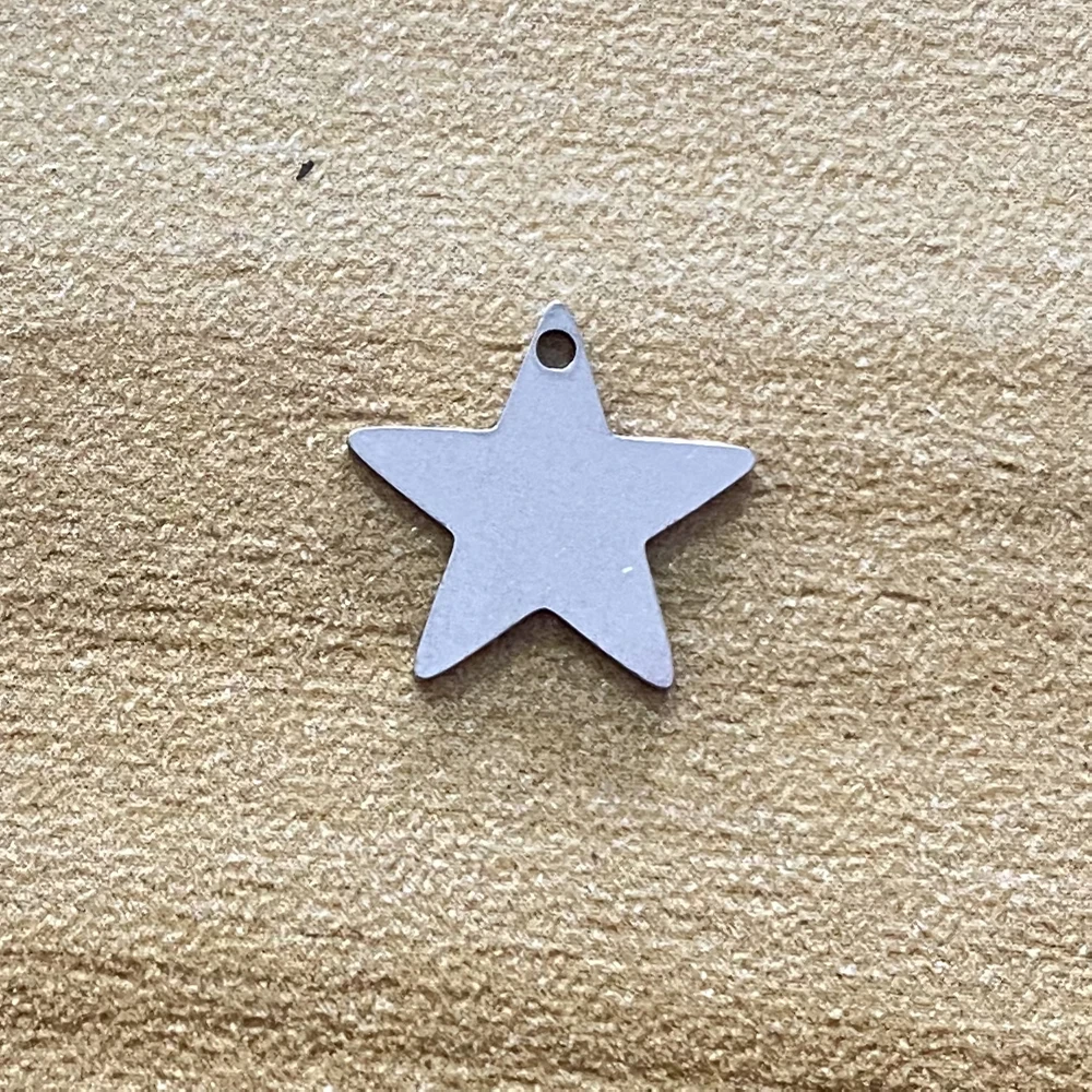 10 штук 10 мм-20 мм 40-50types 100% пентаграмма из нержавеющей стали ювелирные изделия аксессуары 