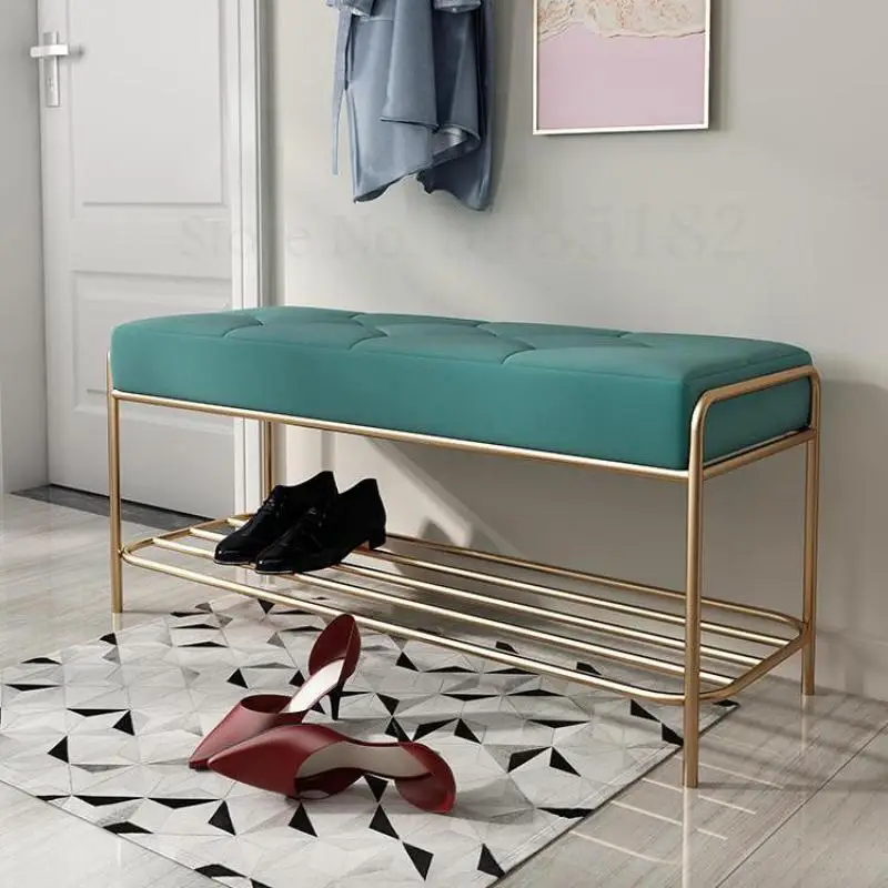 Скандинавский кованый табурет для обуви домашняя дверь может сидеть светильник