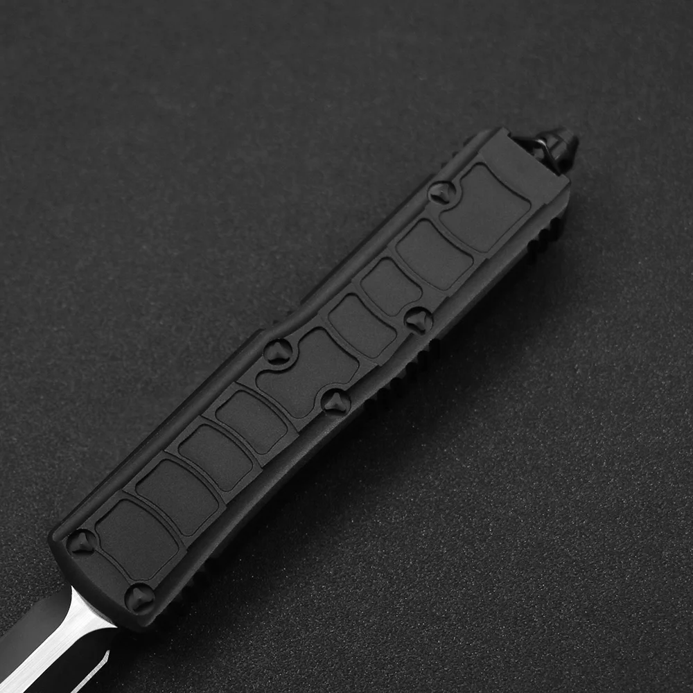 Новинка Карманный Удобный двухсторонний нож UTX85 OTF для выживания из авиационного