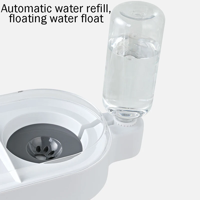 Автоматическая кормушка для домашних животных Petshy Стеклянная Двойная миска