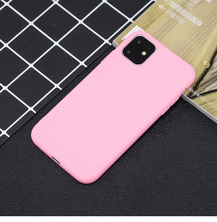 Чехол для телефона ярких цветов, чехол для iPhone 11 Pro Max, мягкий силиконовый чехол из ТПУ для Etui iPhone 6 7 8 Plus X XR XS Max, задняя крышка