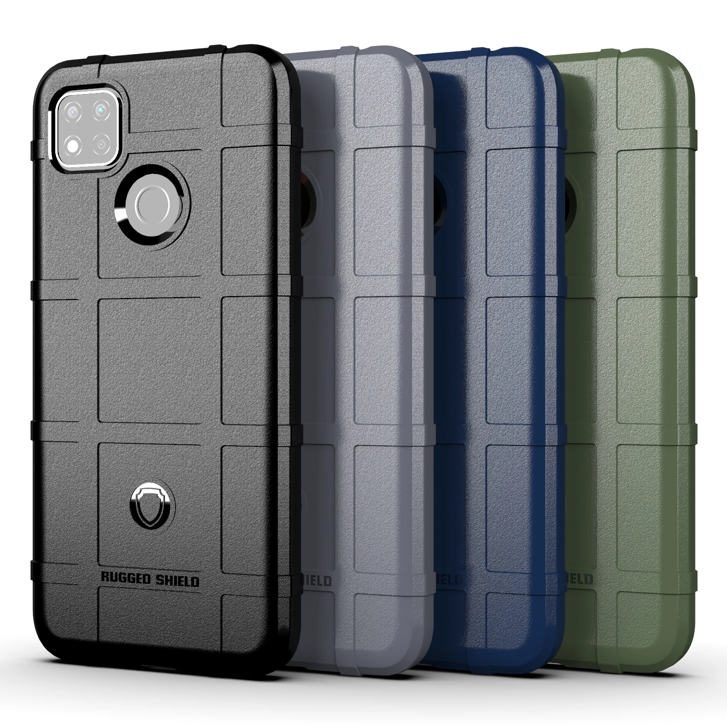 

Rugged Shield Shockproof Armor Case For Redmi9C redmi9CNFC redmi10 redmi10prime Coque