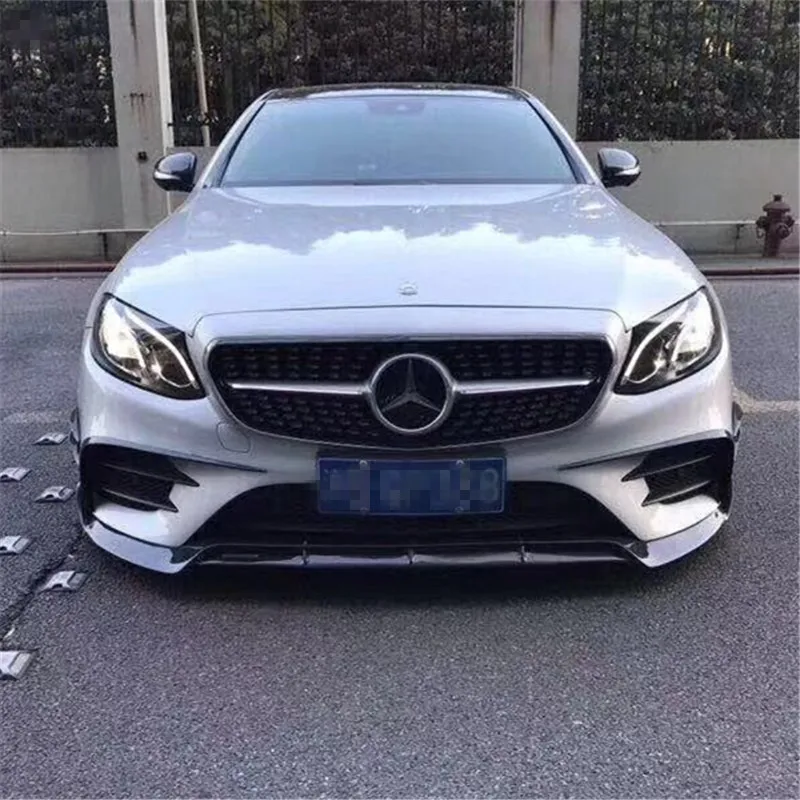 Спойлер для кузова W213 2016 2018 Mercedes Benz E class ABS задний спойлер заднего бампера