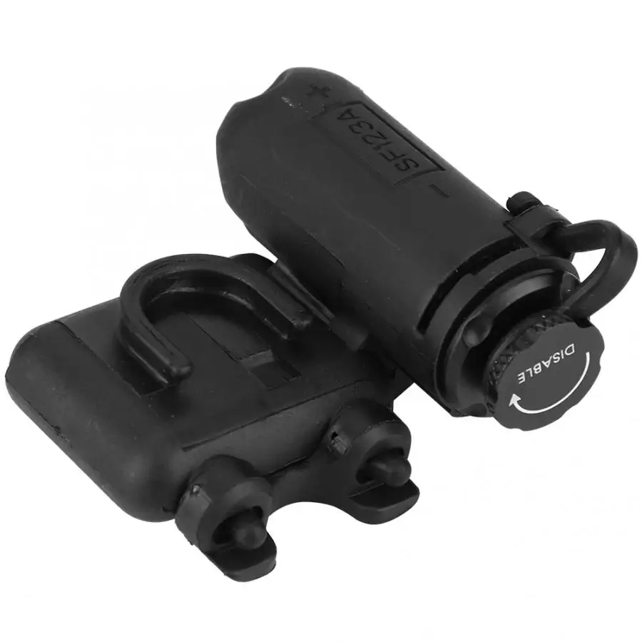 Наружный страйкбольный светильник на шлем белый/красный/ИК светодиодный для