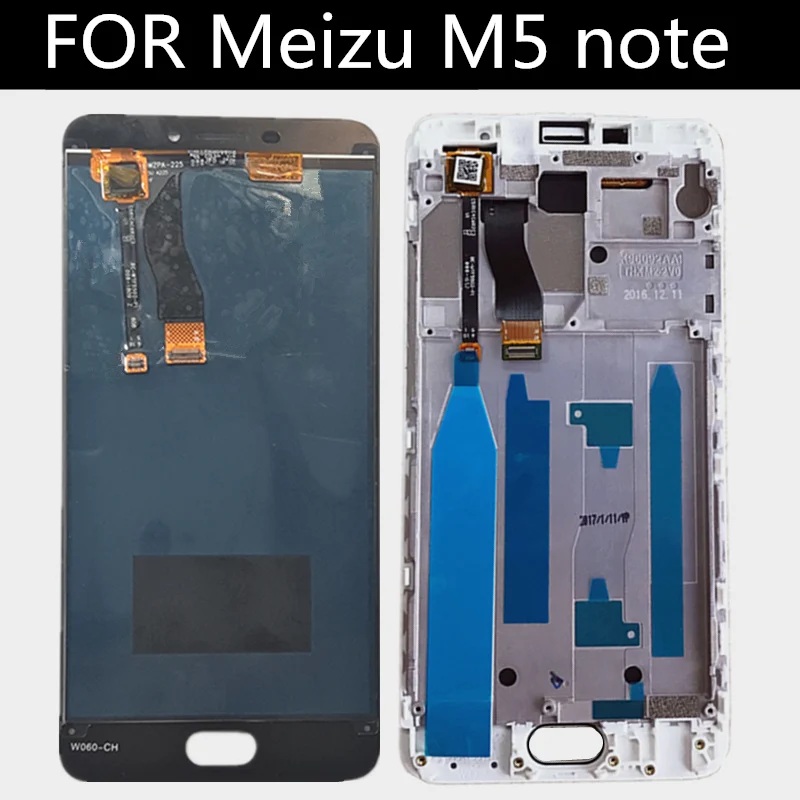 Для Meizu m5 note lcd M621Q M621M M621C M621H/Meilan Note5 ЖК дисплей + сенсорный экран дигитайзер стекло