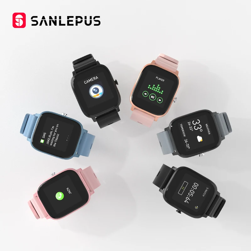 Умные часы SANLEPUS с несколькими спортивными режимами IP67 водонепроницаемые