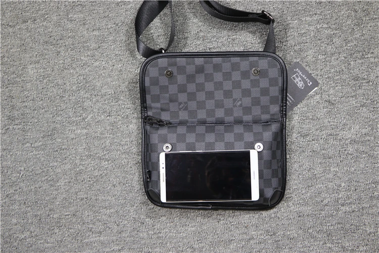 

Man Purse Shoulder Bags for Men Pu Leader Shoulder Messenger Bag Crossbody Bags Small Bag Brown Black Waterproof Fashion Vintage