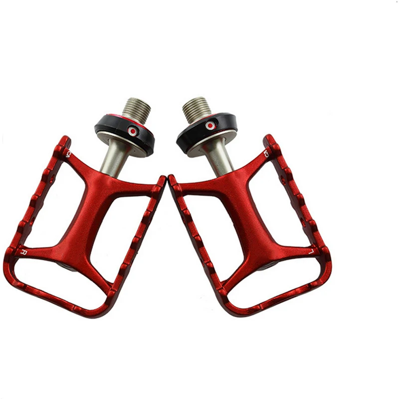 CNC Pedal Ultra Light Quick Release Non quick Releas BMX MTB Pedals Bike Parts Pegs for Wellgo Flat | Спорт и развлечения