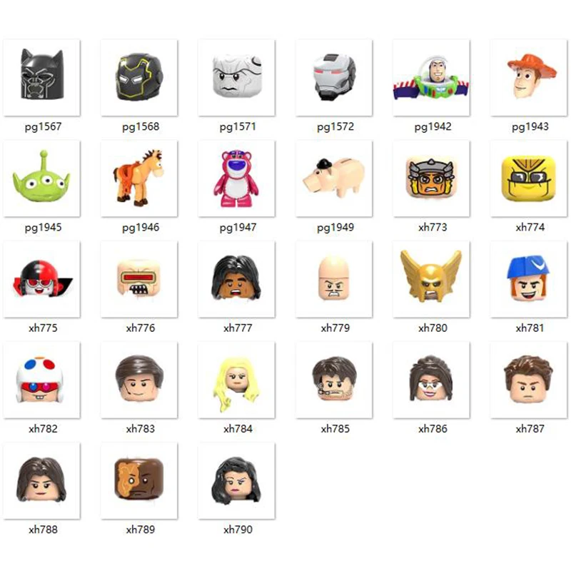 Один продажа серии Hero фигурка для Хэллоуина головой клоуна Дракон Единорог шар