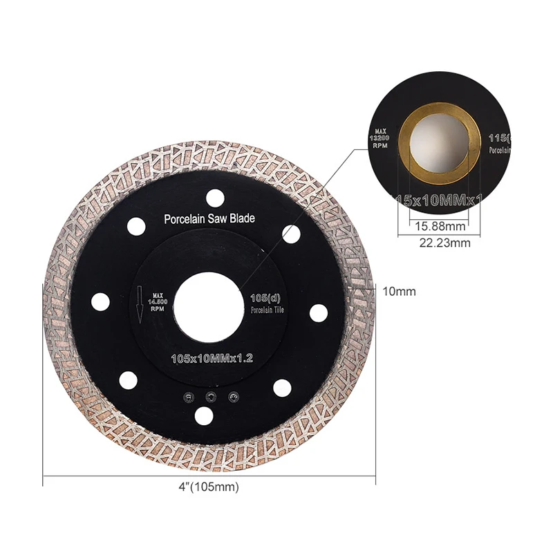 Emery ультратонкое острое лезвие для пилы режущее полотно керамической плитки