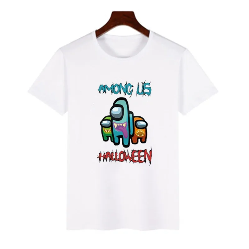 

Kawaii New Game Among Us T Shirt children 2020 Funny Summer Tops Cartoon T-shirt Impostor Graphic Tees Hip Hop Unisex Tshirt kid
