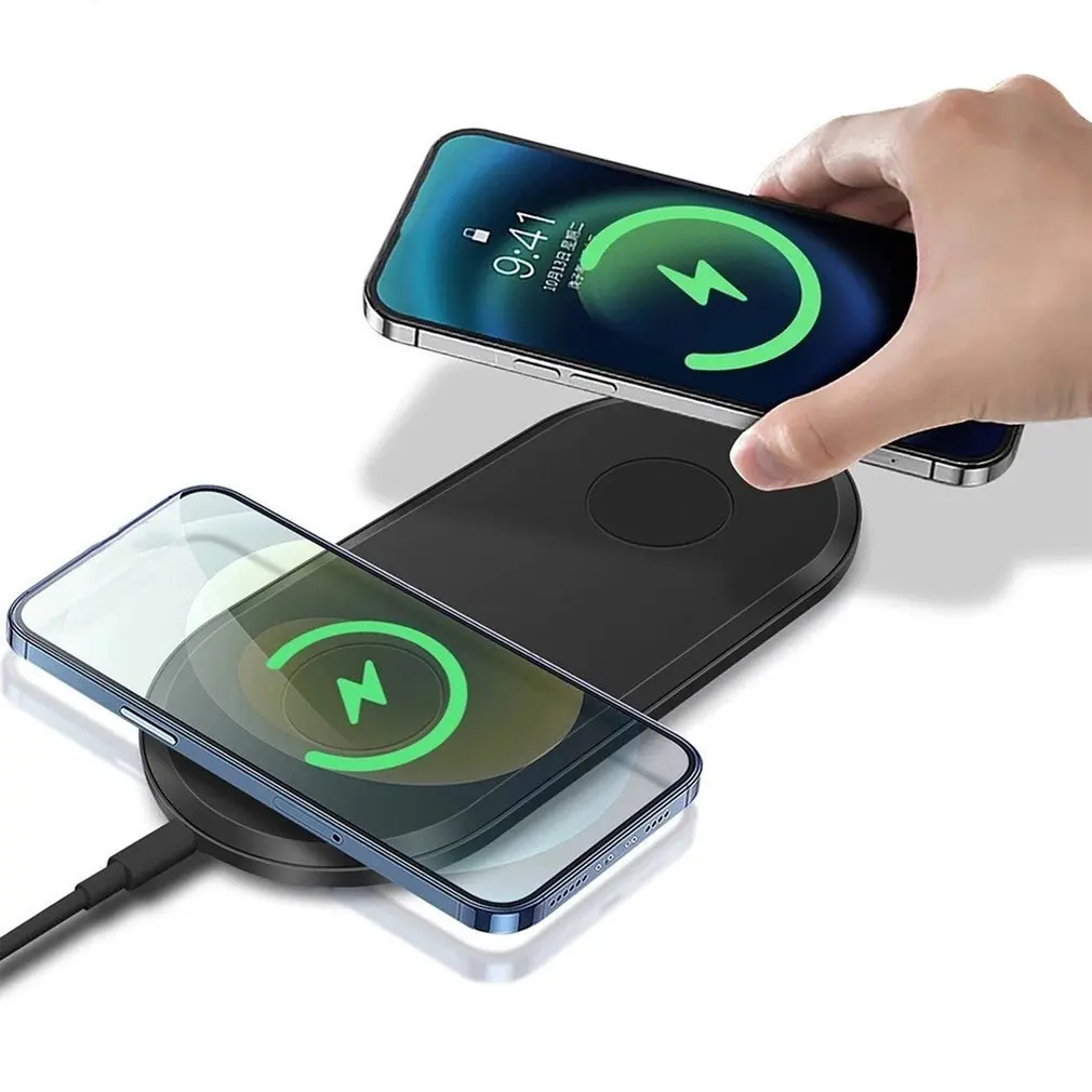 Dual 10W Fast Charge Wireless Charger Two In One Dual Charge Wireless Charge Fast Charge Low Temperature