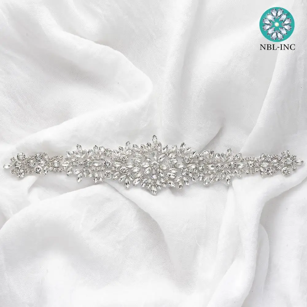 (1 шт.) Золотые кристаллы Свадебный ремень для свадебного платья аксессуары