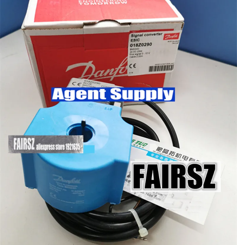 Новая Оригинальная катушка Danfoss для электромагнитного клапана Evsim BM024D 018Z0290 |