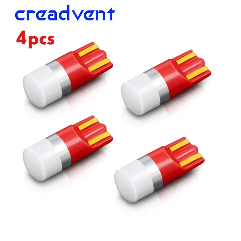 4 шт. супер яркий 3030 SMD T10 W5W светодиодный автомобильный купольный светильник Авто зазор лампа для чтения двери автомобиля аксессуары для ламп белый 6000K 12v