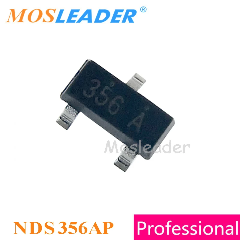 Mosleader NDS352AP NDS356AP SOT23 3000 шт. NDS352A NDS352 NDS356 NDS356A P-Channel 20В 30В Сделано в Китае высокого