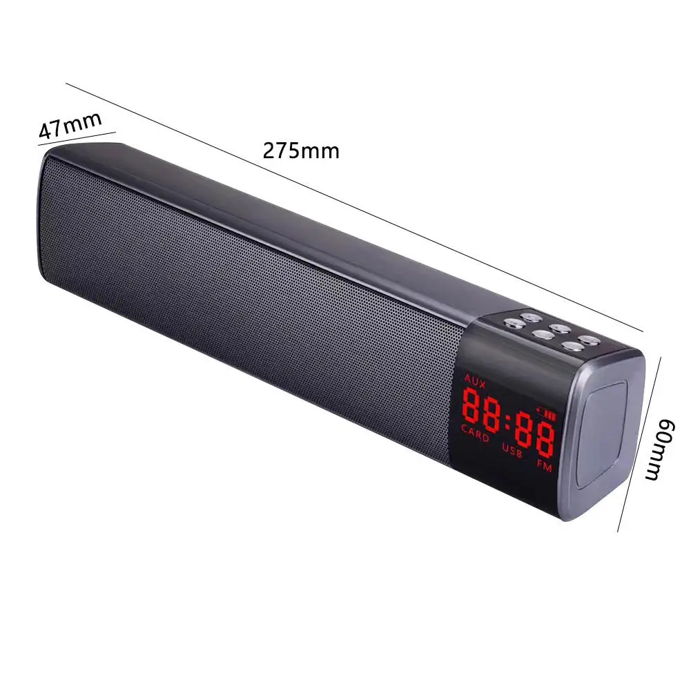 

S2028 Wireless Stereo Subwoofer Bluetooth Speaker FM Radio TF USB Sound Bar