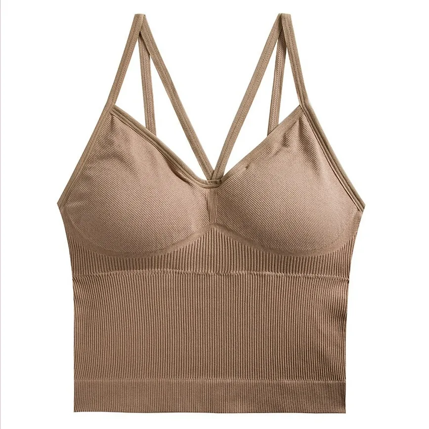 Женские летние сексуальные бандажные майки с перекрестными лямками пляжный