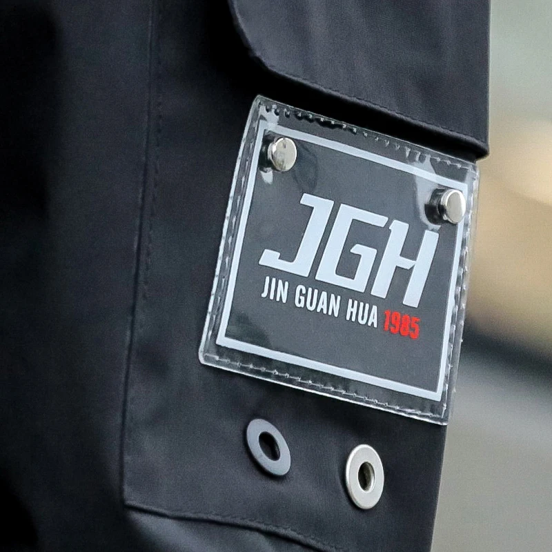 Промо-акция Gman модная мужская куртка для весны и осени С застежкой-молнией с