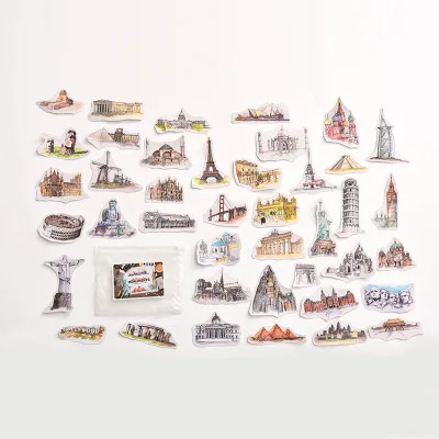 

Scenery Series DIY Scrapbooking Stickers Decoration 1Pack