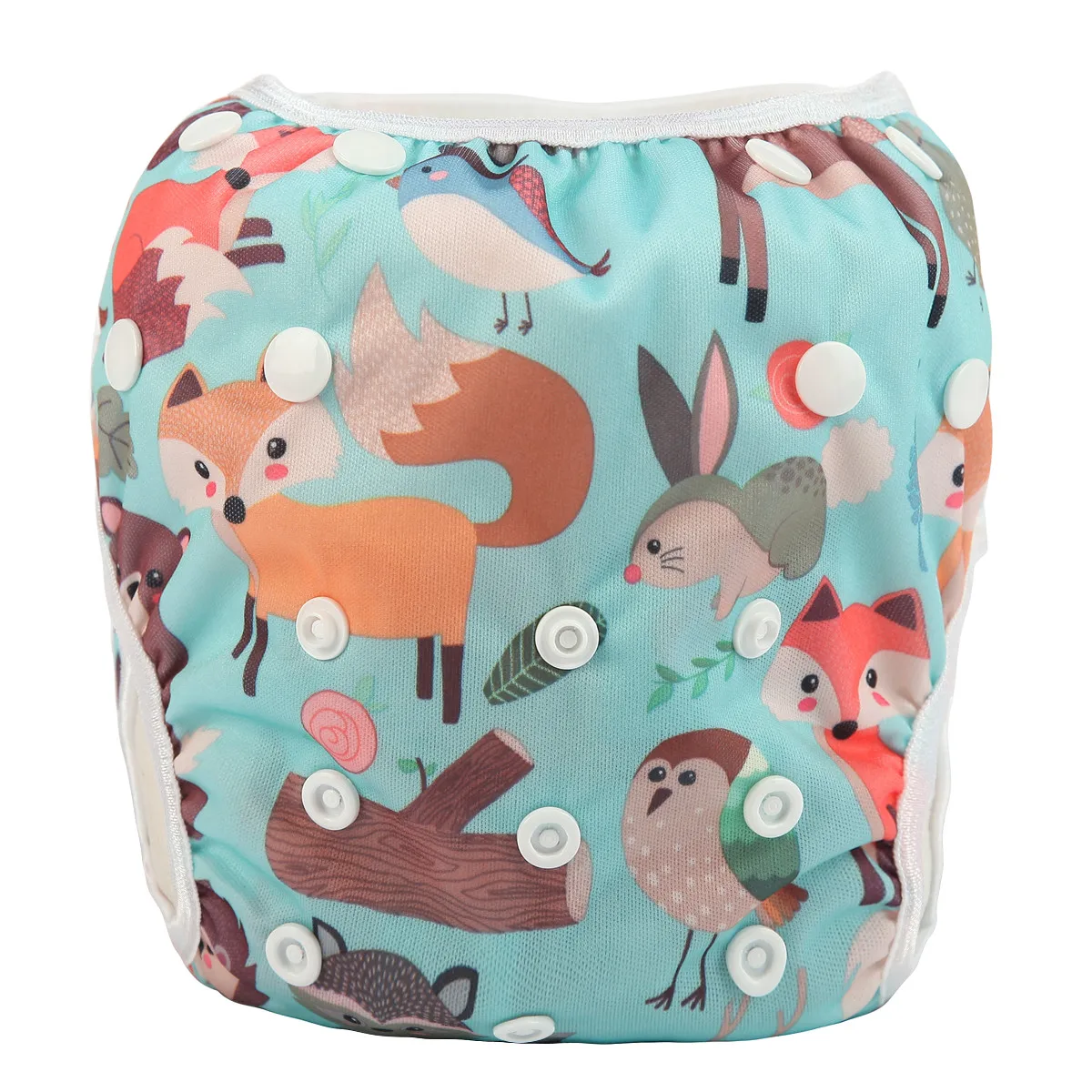 Большой подгузник для плавания sigзагор 1 шт. подгузники один размер многоразовые