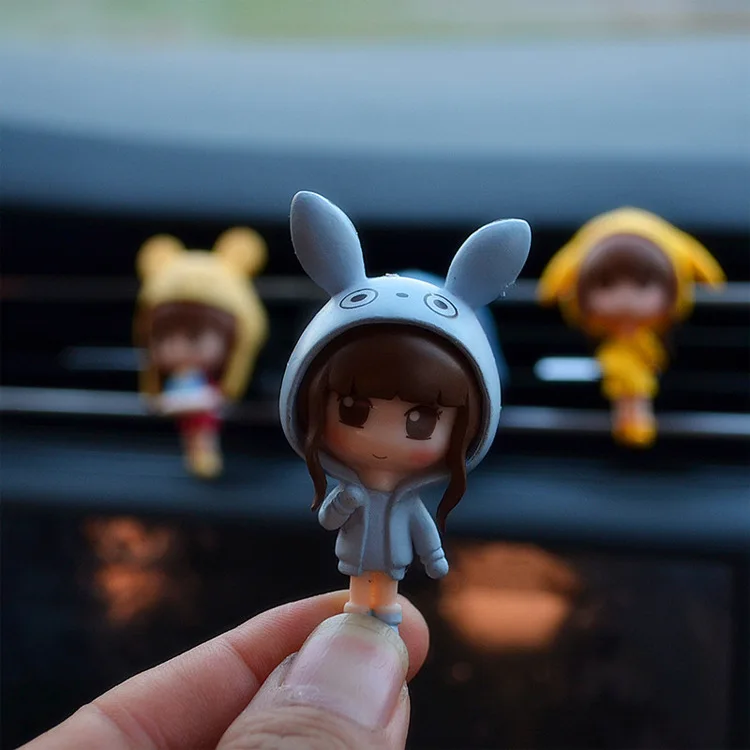 Мультфильм девушка кондиционер украшение растительное эфирное масло