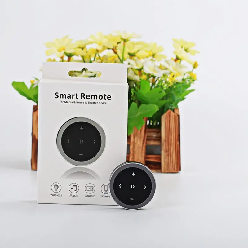 

Wireless Bluetooth-compatible 3.0 Media Button Car Motorcycle Steering Wheel