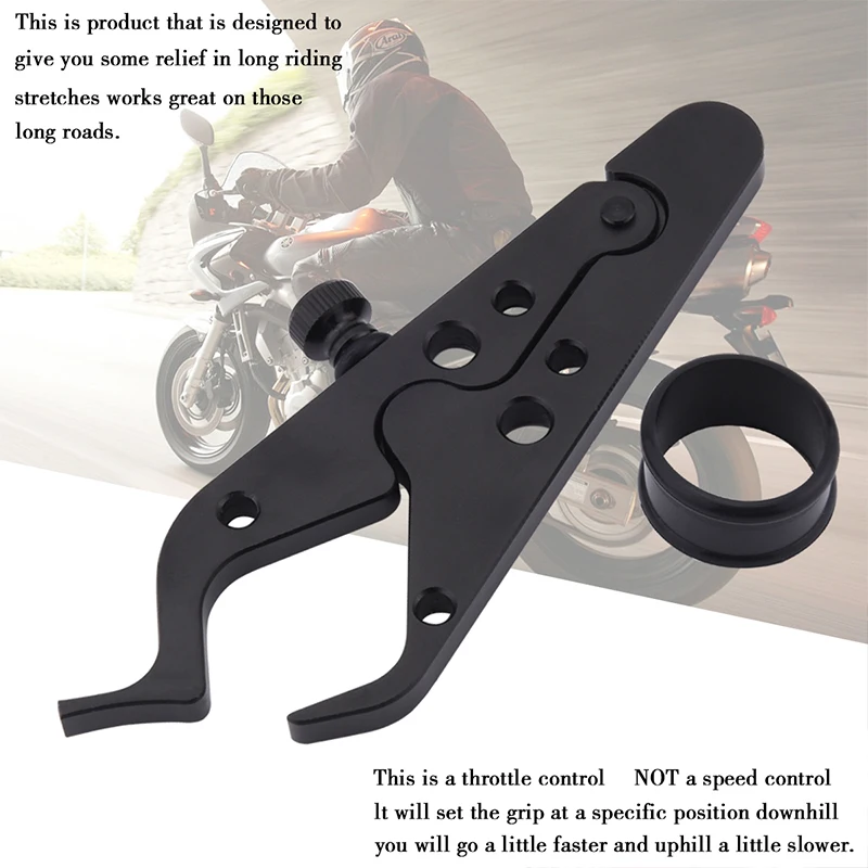 Алюминиевая ручка SPEEDWOW для мотоцикла замок дроссельной заслонки круиз