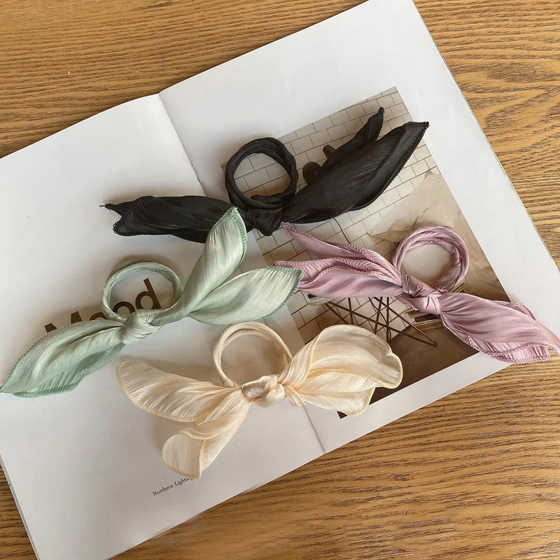 Милая Женская повязка на голову с бантом пончиками заколка для волос Волшебная