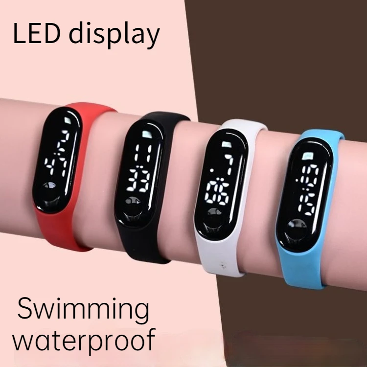 Wristwatch Fitness Color Screen Smart Sport Bracelet Activity Running Tracker Heart Rate for Children Men Women Watch Hours