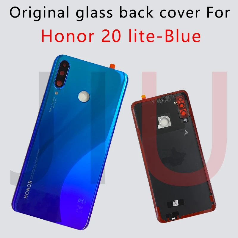Funda trasera de cristal original para Huawei P30 lite, cubierta de bater&iacute;a MAR-LX1B,Mar-lx1h/MAR-LX1M para honor 20 lite, carcasa de repuesto-3