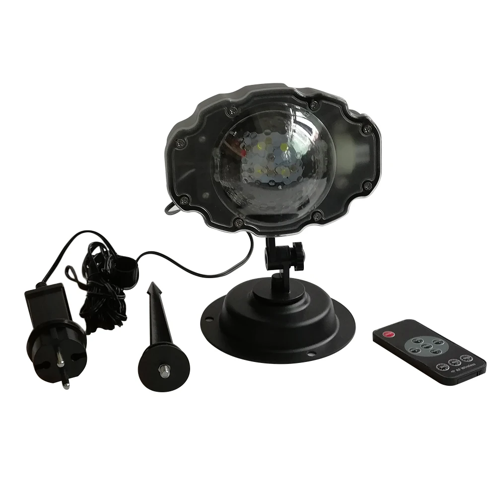 

Mini Christmas Snowfall Projector Moving Snow Outdoor Garden Lamp Snowflake Light For Xmas Party B2Cshop