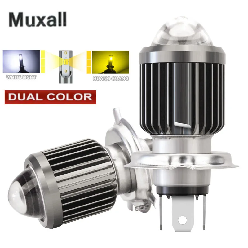 Мини H7 H11 H4 светодиодный светильник для головы мотоцикла автомобиля P15D Led Hi Lo beam Moto