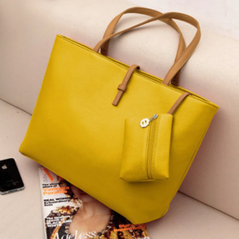 

Women Handbag Shoulder Bags Tote With Purse PU Women Messenger Hobo Bag IF9Z