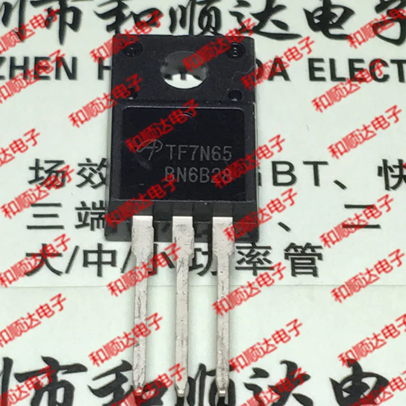 Оригинальный Новый 5 шт./TF7N65 AOTF7N65 TO-220F 650V 7A TO220F